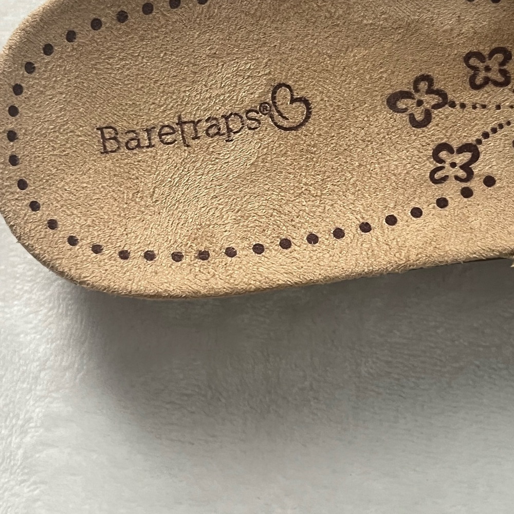 BareTraps Women's Tan and Cream Strappy Sandals, Size 11, NWT - Picture 7 of 12